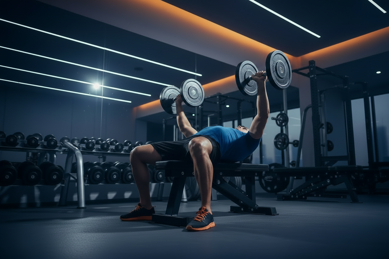 Entrenamiento de Fuerza e Hipertrofia para Hombres Principiantes - 3 Días