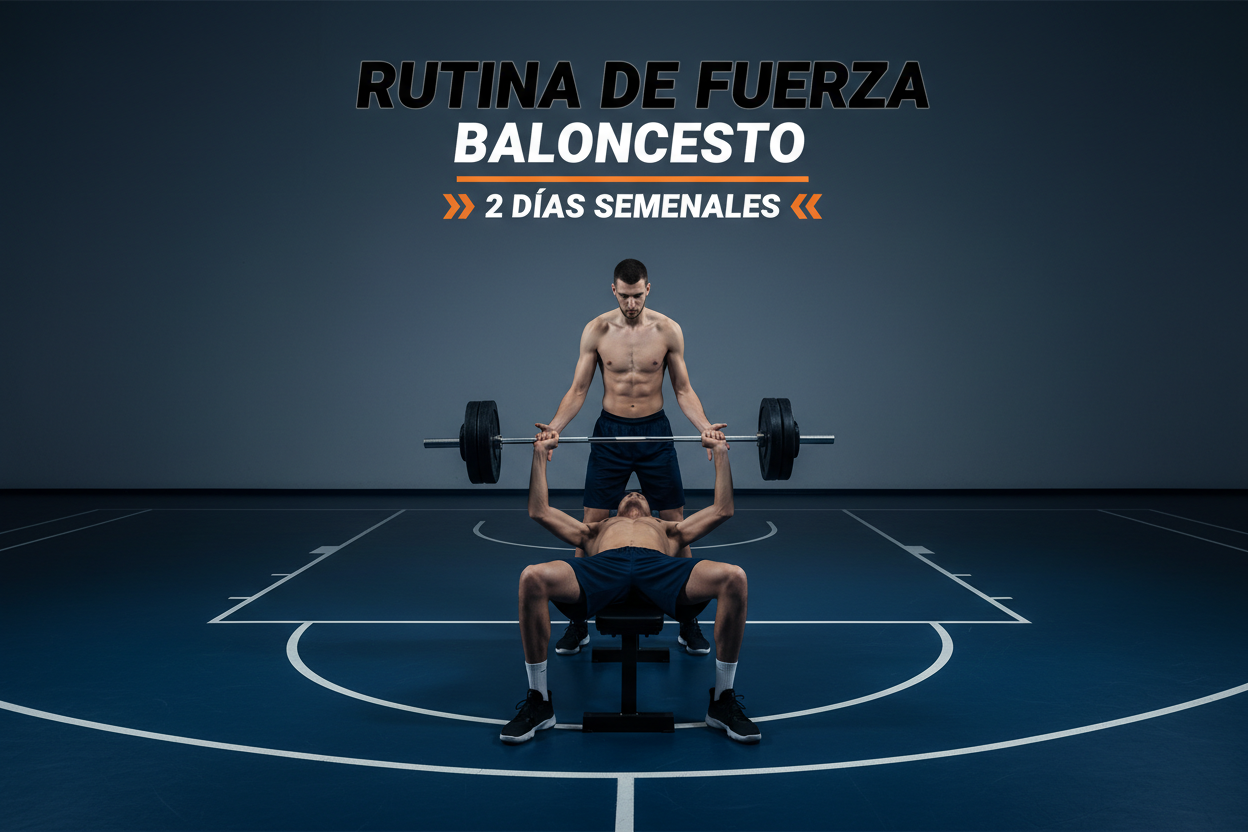 Rutina de Fuerza para Jugadores de Baloncesto - 2 Días por Semana