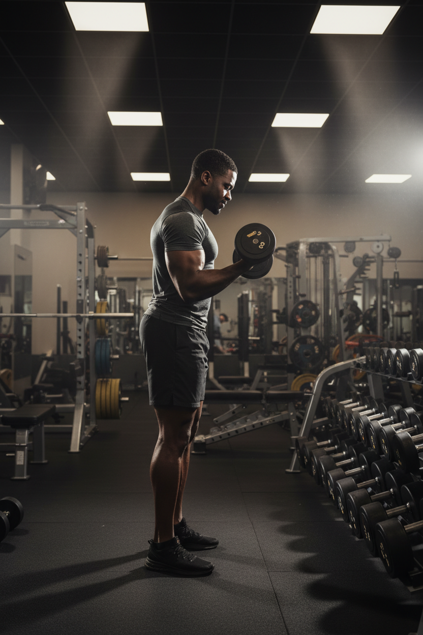 Entrenamiento de Fuerza e Hipertrofia para Hombres Intermedios - 3 Días