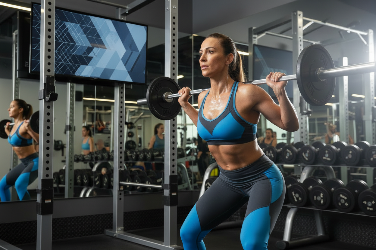 Entrenamiento de Hipertrofia para Mujeres Intermedias - 4 Días